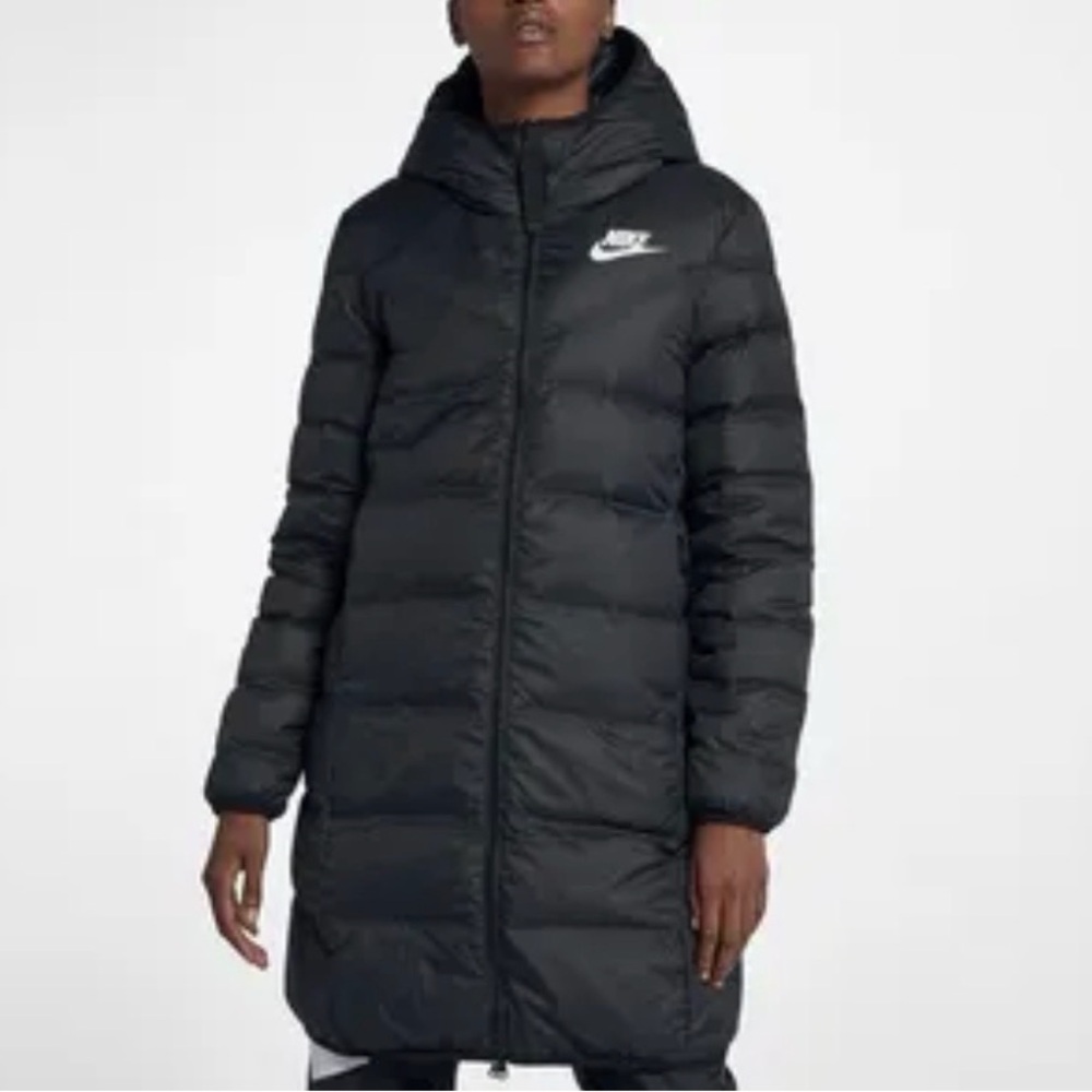 Nike Women's Reversible Down Fill Parka Jacket - Picture 7 of 7